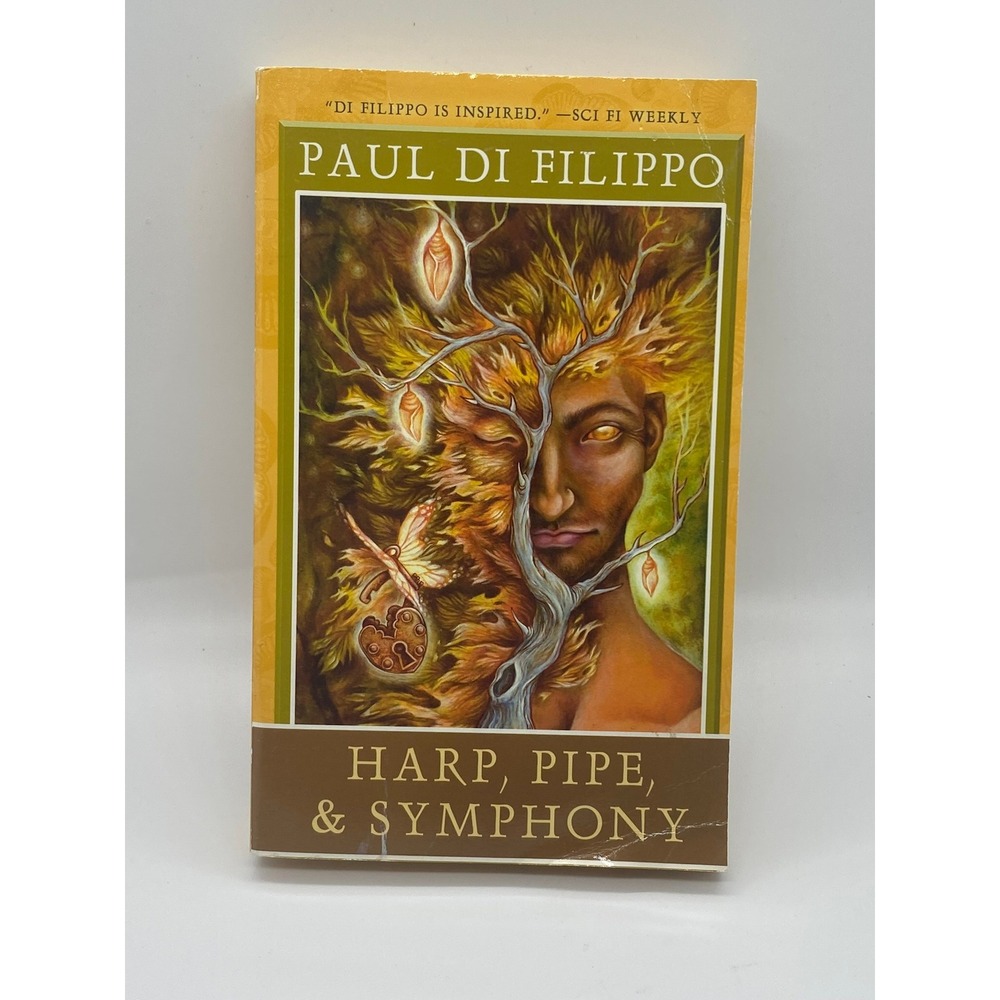Paul Di Filippo Harp Pipe & Symphony Book Paperback Brown Good Sci-Fi Fantasy
